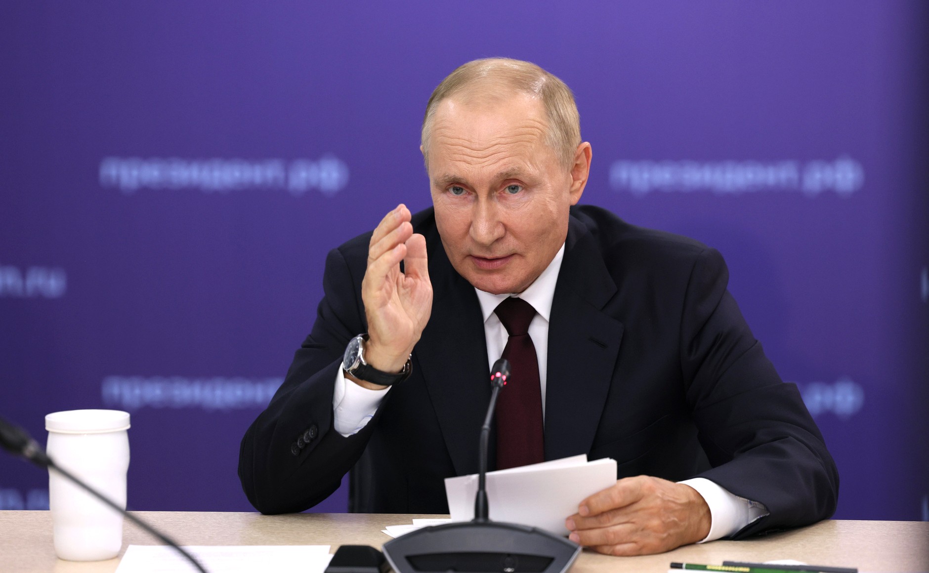 Путин сегодня может выступить по поводу референдумов в ДНР и ЛНР